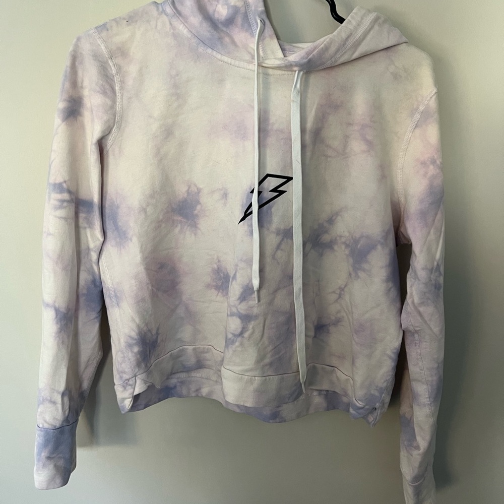 Barstool Chicks in the Office Tie-Dye Hoodie Sweater Shorts Set